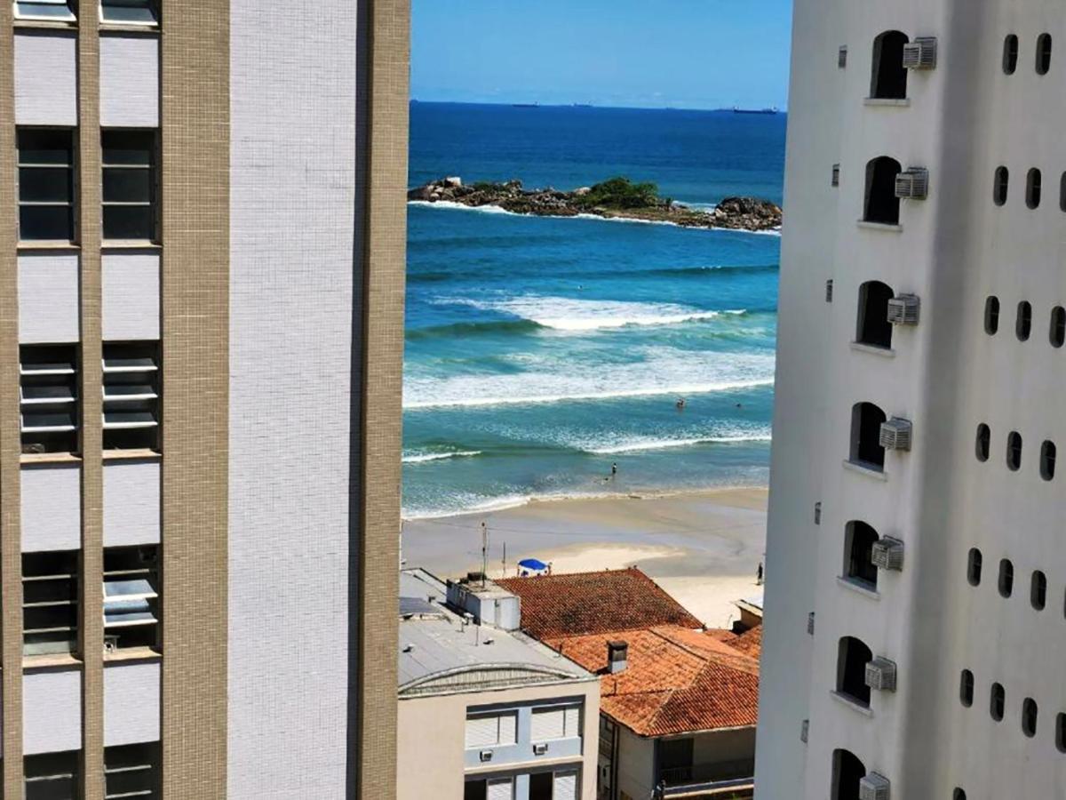 Apartamento 4 Quartos, 3 Banheiros, Vista Para O Mar Pitangueiras, Sacada, 1 Vaga De Garagem, Apenas 50 Metros Do Mar Guarujá Zewnętrze zdjęcie