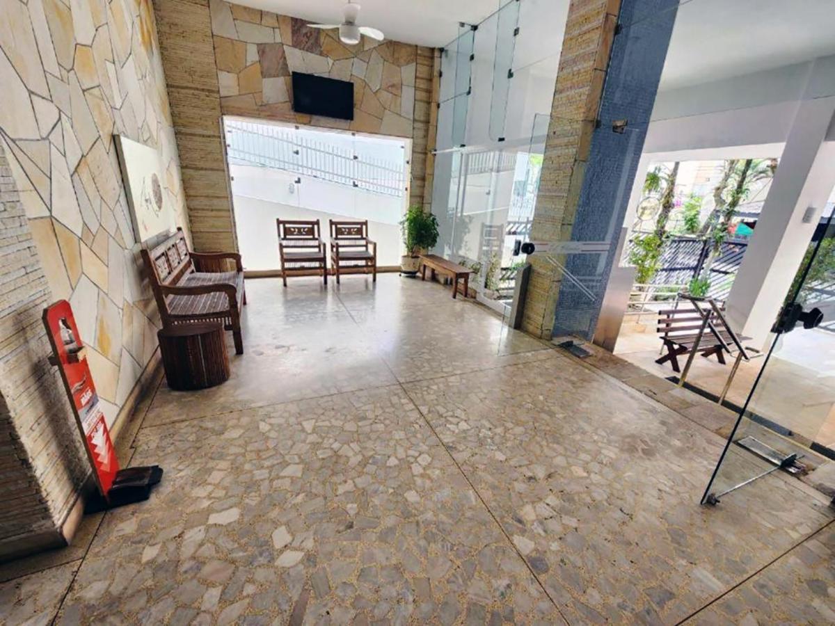 Apartamento 4 Quartos, 3 Banheiros, Vista Para O Mar Pitangueiras, Sacada, 1 Vaga De Garagem, Apenas 50 Metros Do Mar Guarujá Zewnętrze zdjęcie