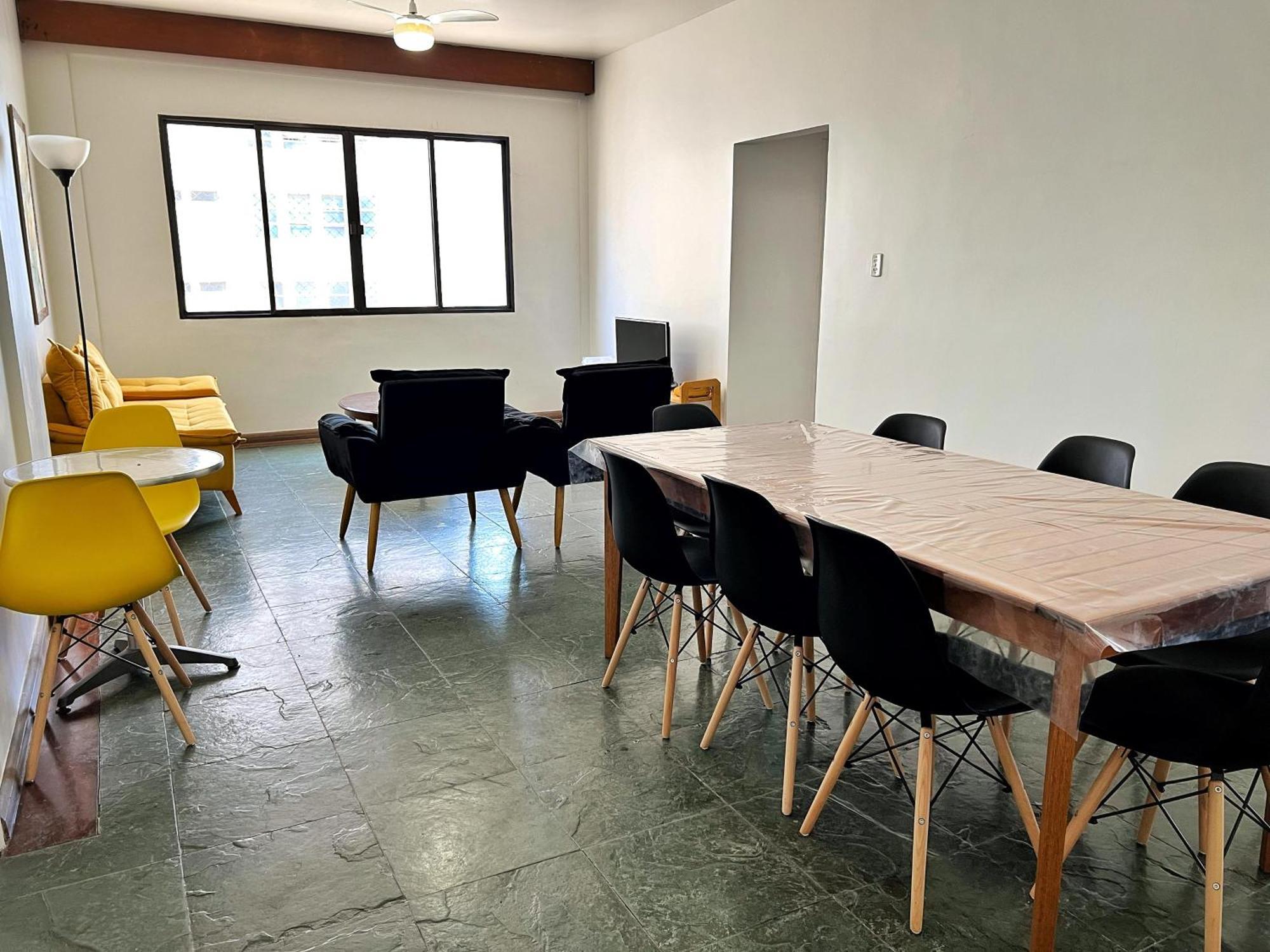 Apartamento 4 Quartos, 3 Banheiros, Vista Para O Mar Pitangueiras, Sacada, 1 Vaga De Garagem, Apenas 50 Metros Do Mar Guarujá Zewnętrze zdjęcie