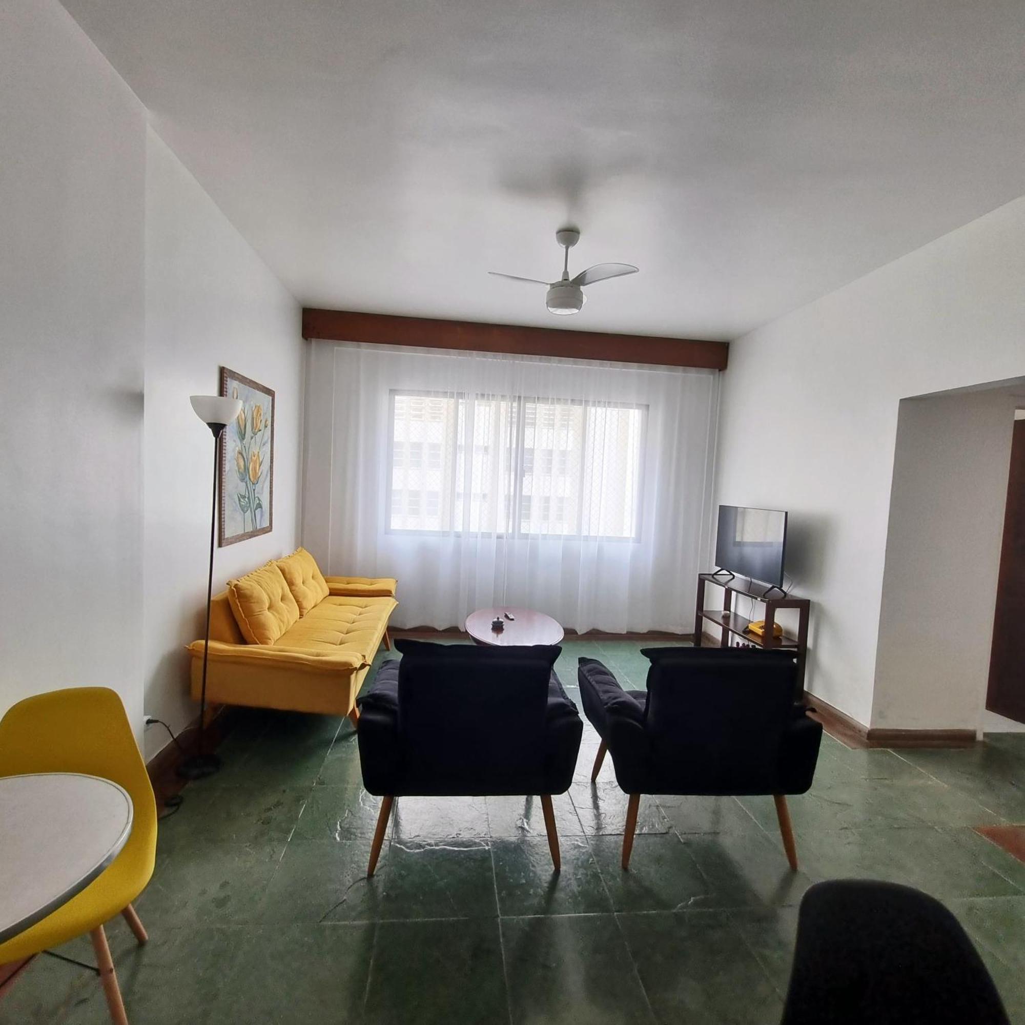 Apartamento 4 Quartos, 3 Banheiros, Vista Para O Mar Pitangueiras, Sacada, 1 Vaga De Garagem, Apenas 50 Metros Do Mar Guarujá Zewnętrze zdjęcie